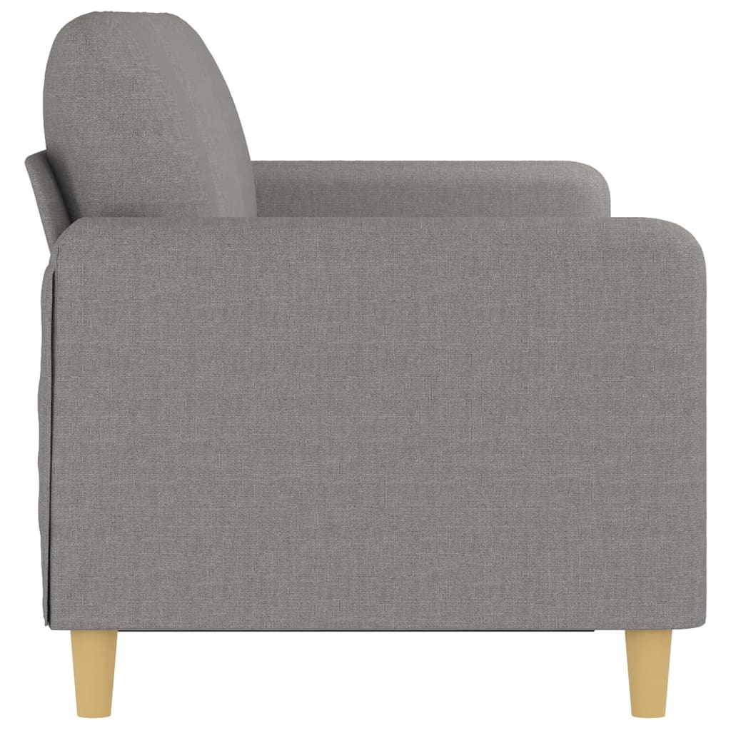 vidaXL Sofa Chair Living Room Accent Upholstered Chair with Armrest Fabric-26