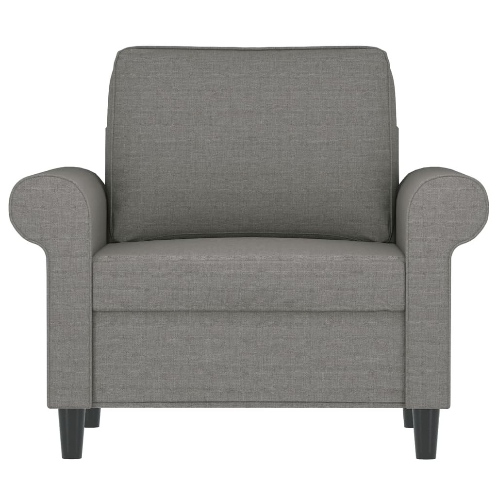 vidaXL Sofa Chair Living Room Accent Upholstered Chair with Armrest Fabric-54