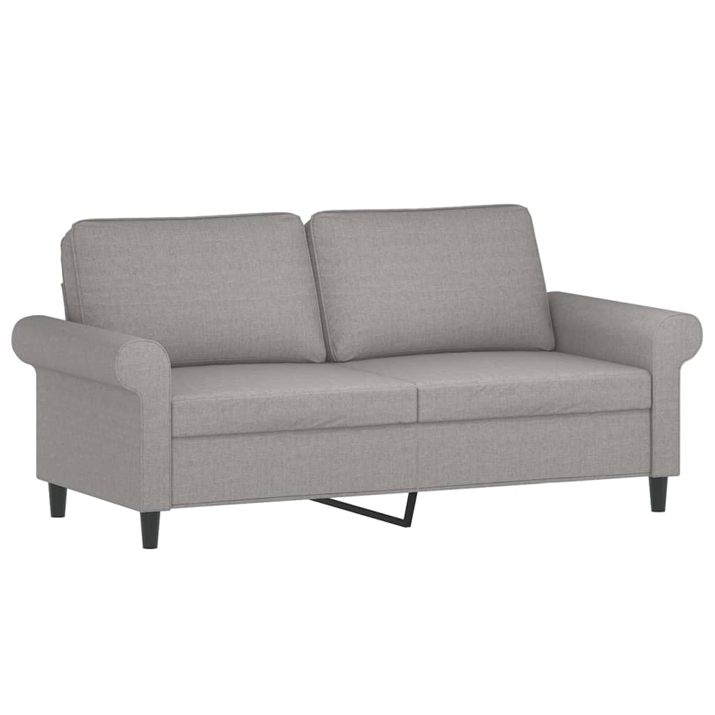 vidaXL Sofa Chair Living Room Accent Upholstered Chair with Armrest Fabric-57