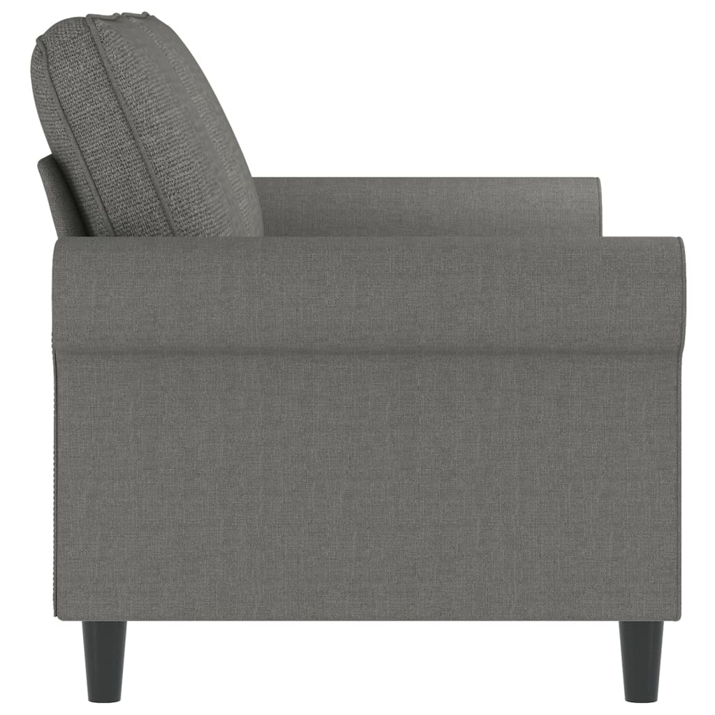 vidaXL Sofa Chair Living Room Accent Upholstered Chair with Armrest Fabric-30