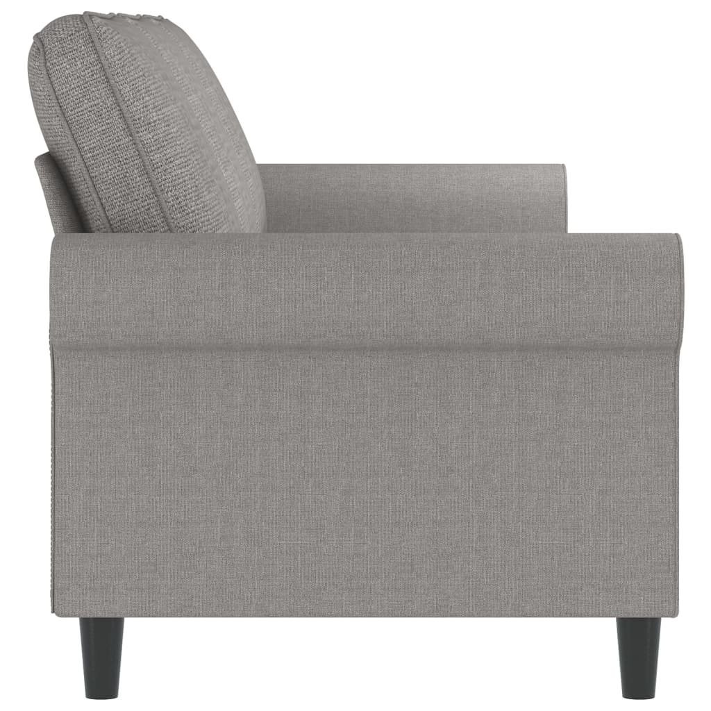 vidaXL Sofa Chair Living Room Accent Upholstered Chair with Armrest Fabric-35