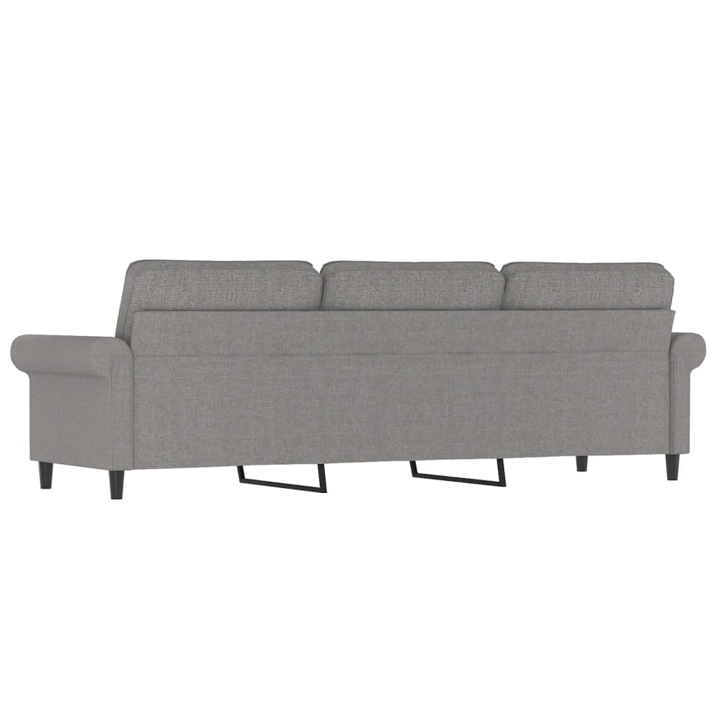 vidaXL Sofa Chair Living Room Accent Upholstered Chair with Armrest Fabric-42