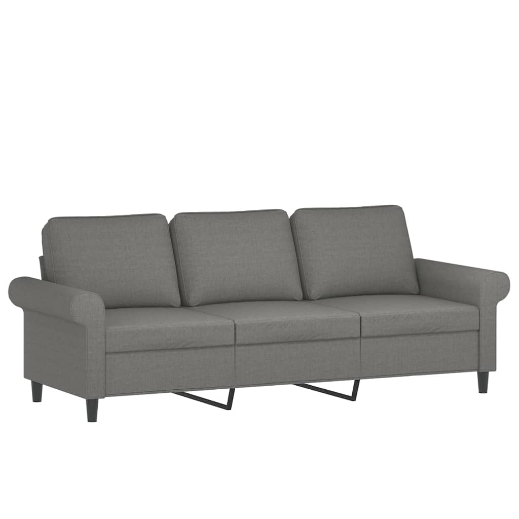 vidaXL Sofa Chair Living Room Accent Upholstered Chair with Armrest Fabric-17