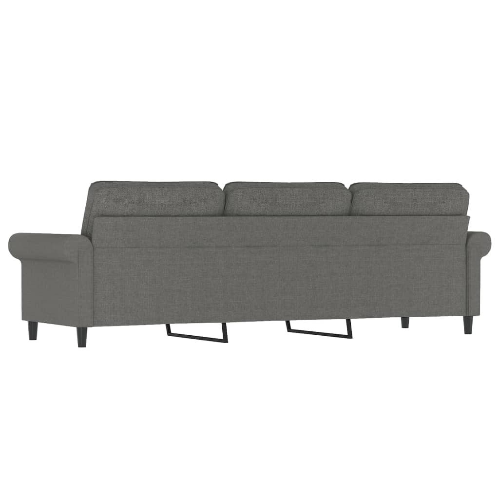 vidaXL Sofa Chair Living Room Accent Upholstered Chair with Armrest Fabric-7