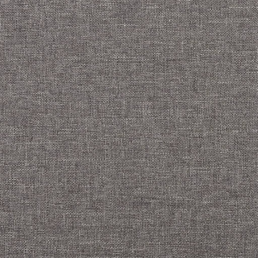 vidaXL 2-Seater Sofa with Pillows&Cushions Dark Gray 55.1" Fabric-28