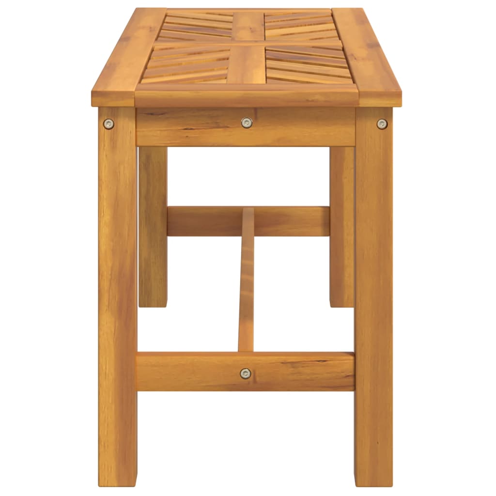 vidaXL Outdoor Bench Patio Furniture Dining Bench for Garden Solid Wood Acacia-6