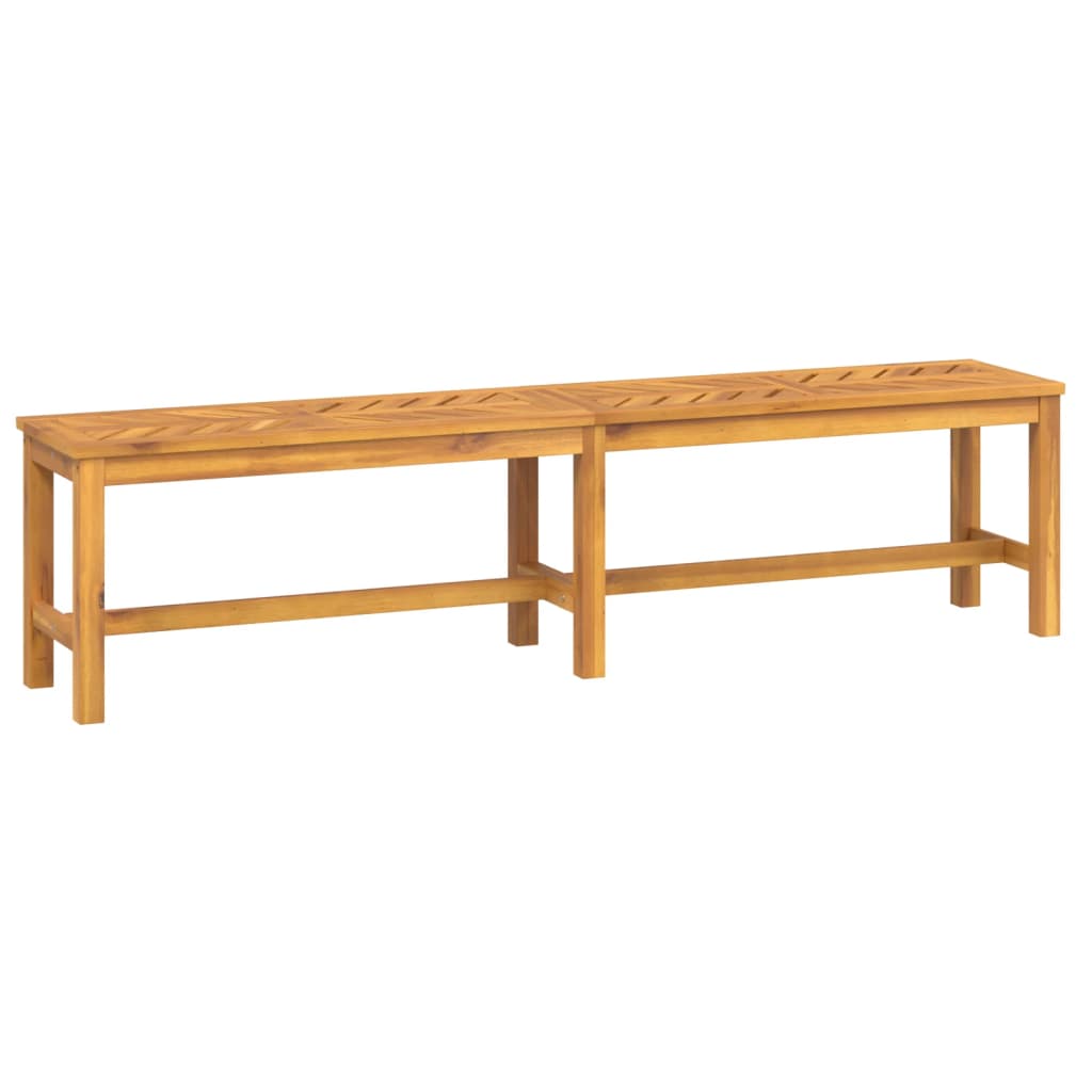 vidaXL Outdoor Bench Patio Furniture Dining Bench for Garden Solid Wood Acacia-29