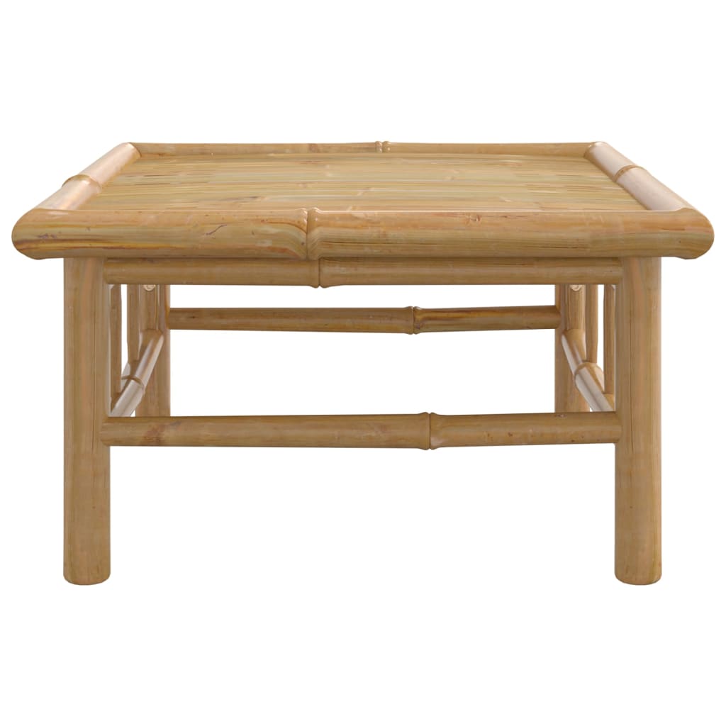 vidaXL Patio Table 25.6"x21.7"x11.8" Bamboo-1