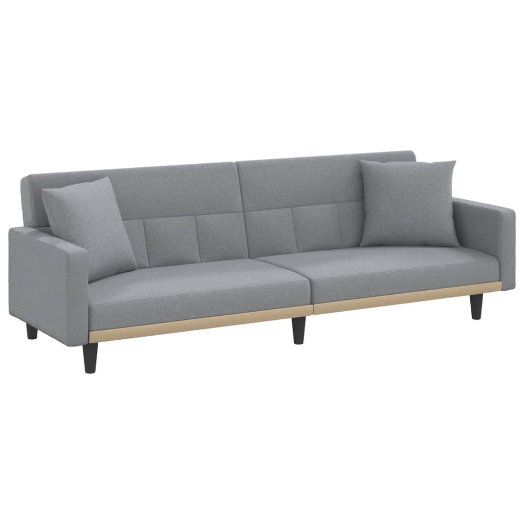 vidaXL Sofa Bed Loveseat Convertible Sofa Bed with Cushions for Studio Fabric-10