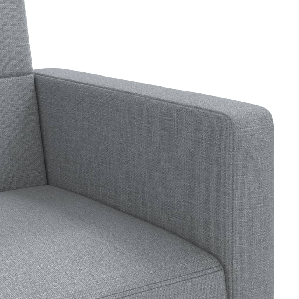 vidaXL Sofa Bed Loveseat Convertible Sofa Bed with Cushions for Studio Fabric-8