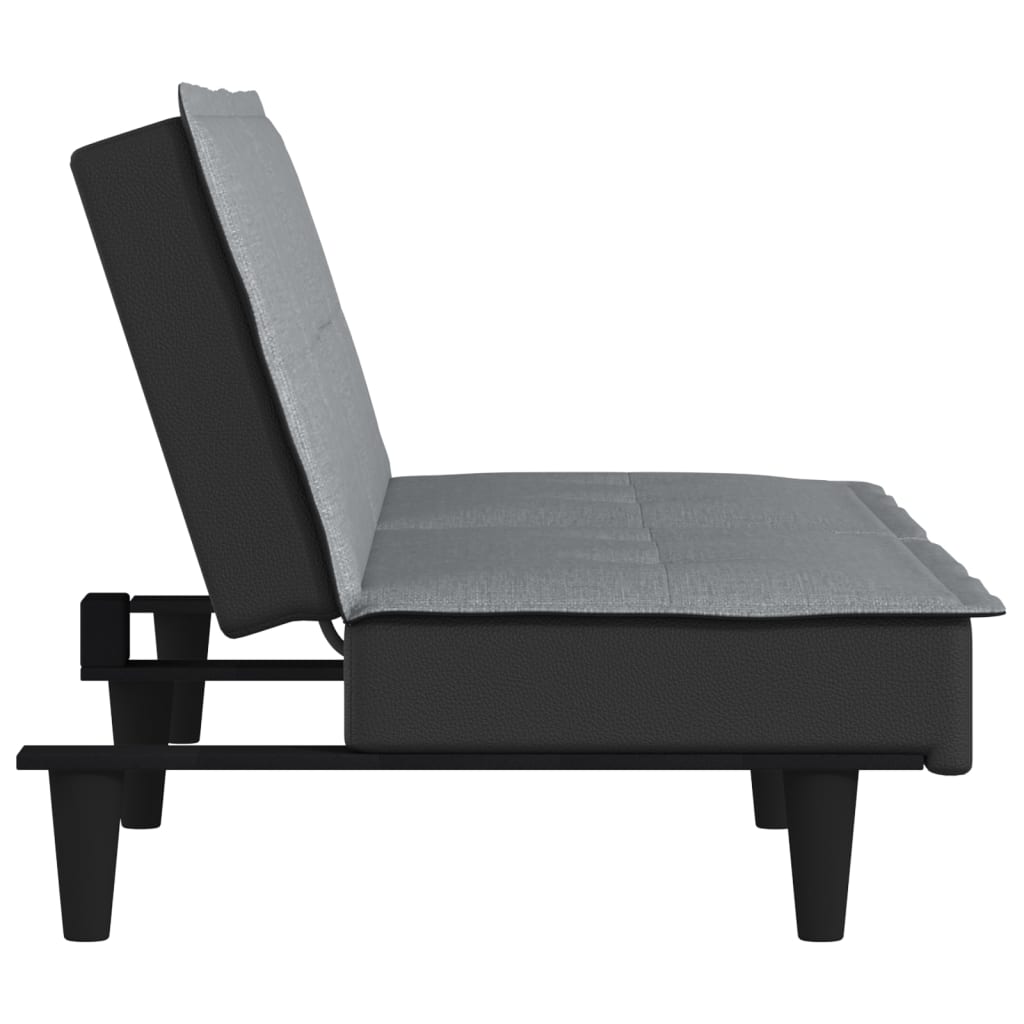 vidaXL Sofa Bed Fabric Sleeper Sofa Loveseat Recliner Chair Daybed Couch Bed-45