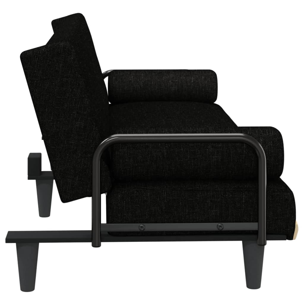vidaXL Sleeper Sofa with Armrests Sofa Couch Recliner Chair Loveseat Fabric-49