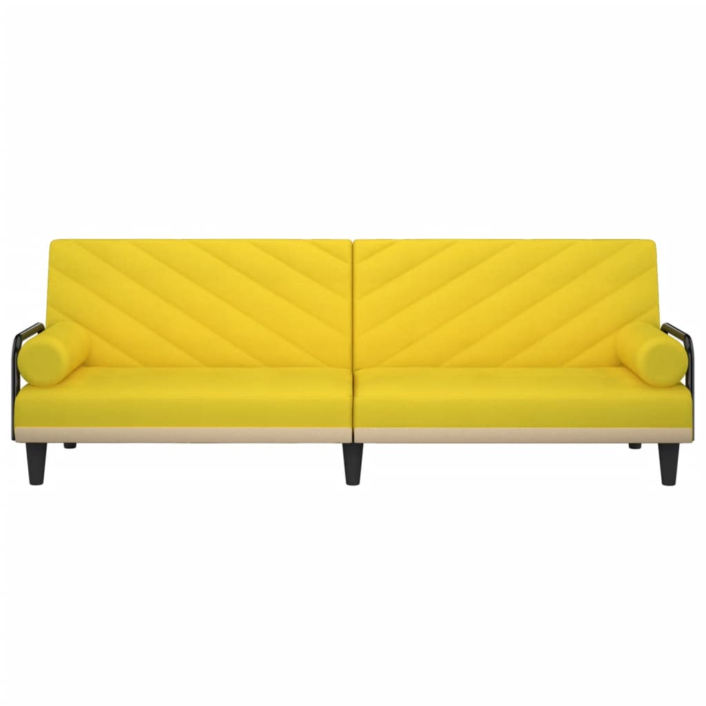 vidaXL Sleeper Sofa with Armrests Sofa Couch Recliner Chair Loveseat Fabric-35