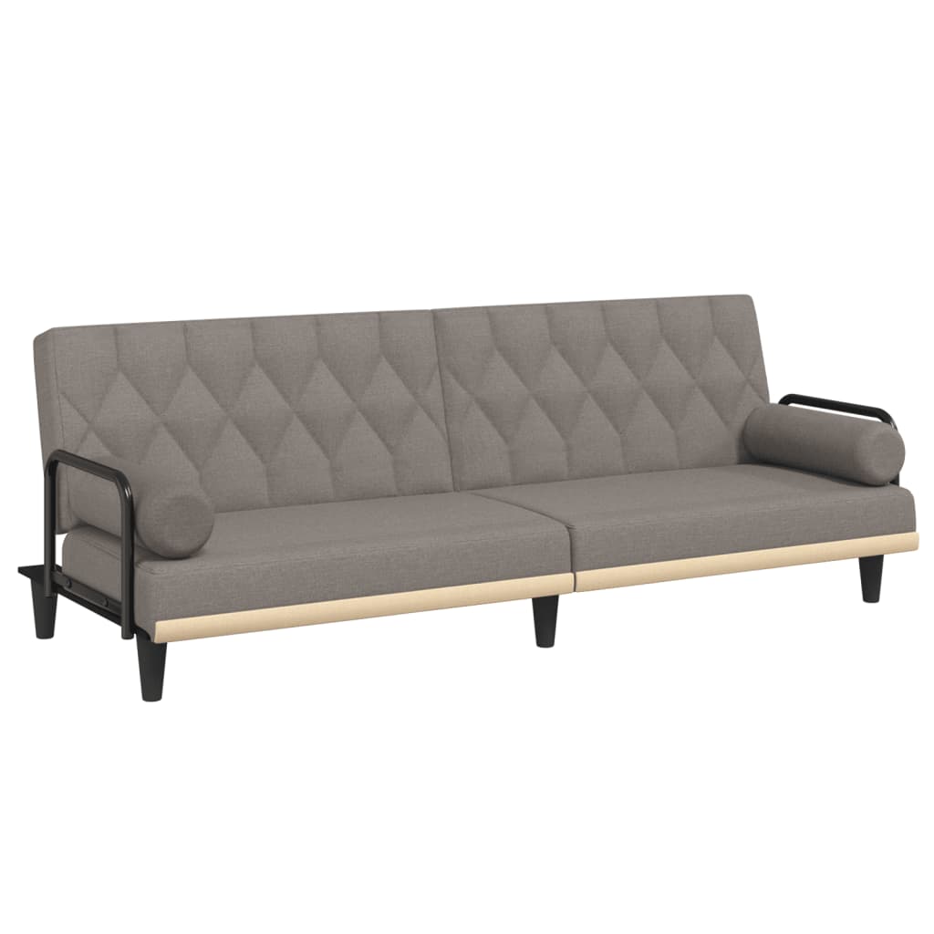 vidaXL Sofa Bed with Armrests Sleeper Sofa Loveseat Recliner Chair Fabric-20