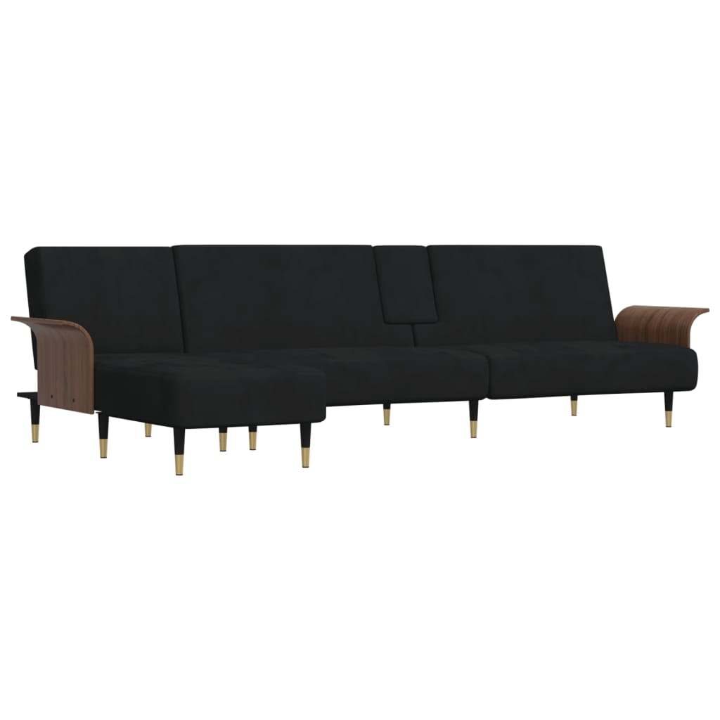 vidaXL Sofa Bed Sleeper Sofa Settee Pull Out Couch for Living Room Velvet-1