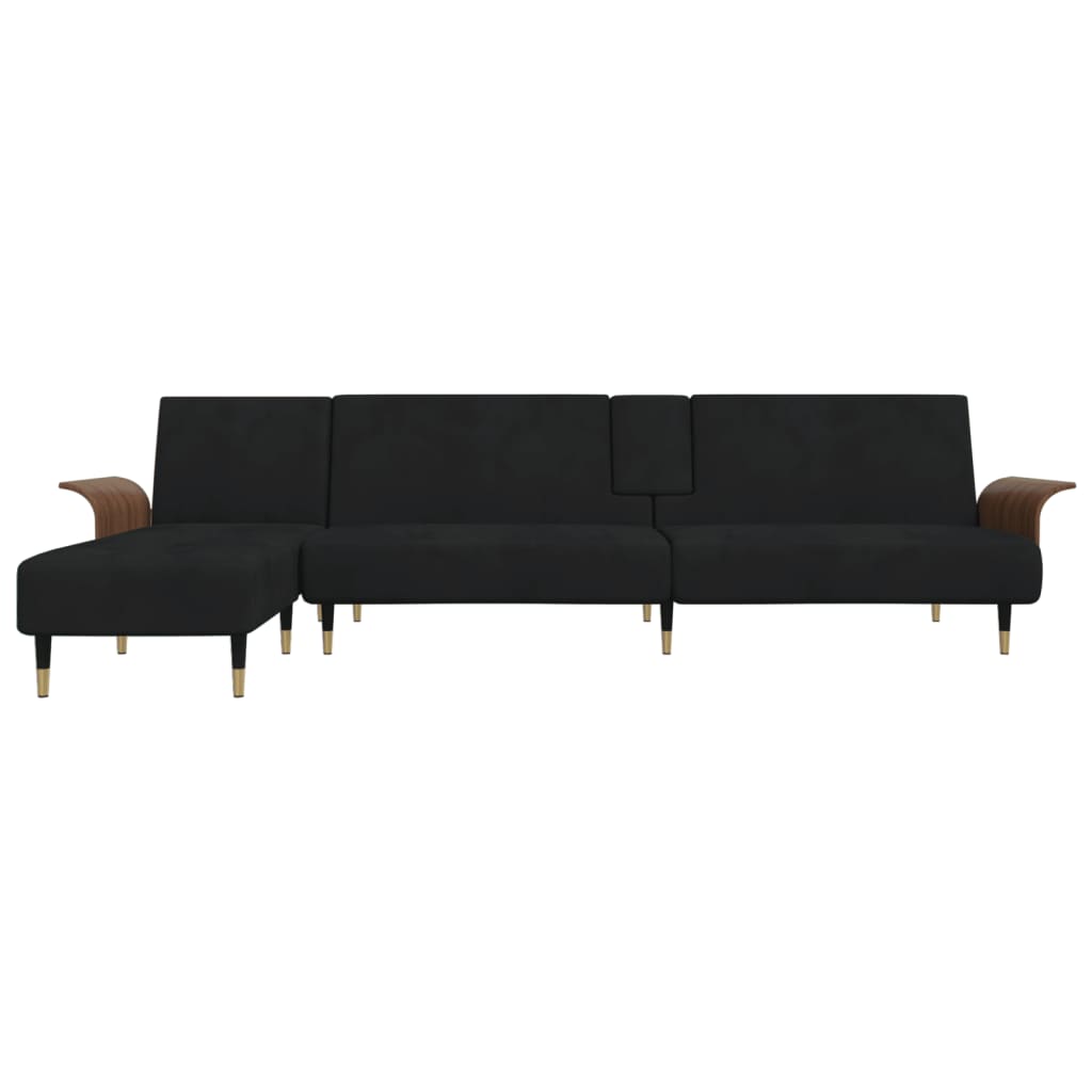 vidaXL Sofa Bed Sleeper Sofa Settee Pull Out Couch for Living Room Velvet-11