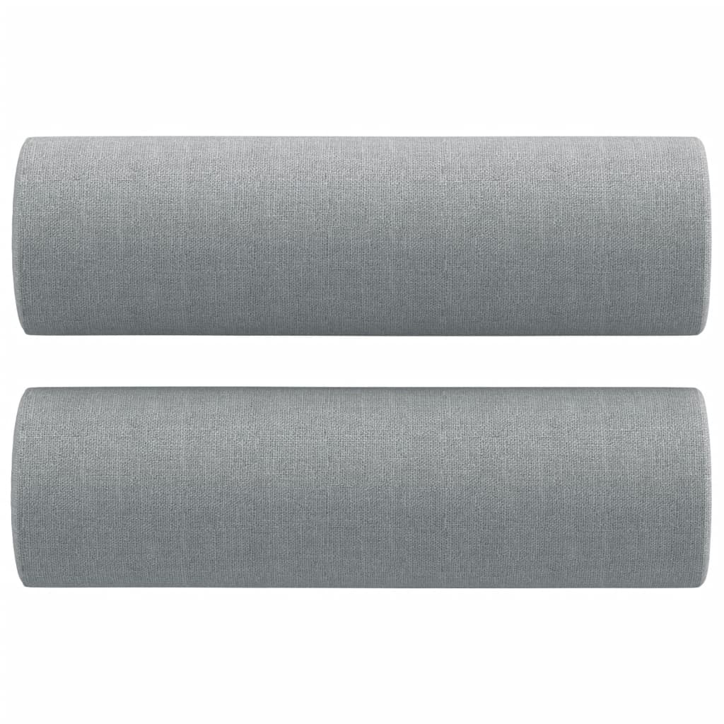 vidaXL Sofa Accent Loveseat Couch Sofa Modern Settee with Throw Pillows Fabric-1