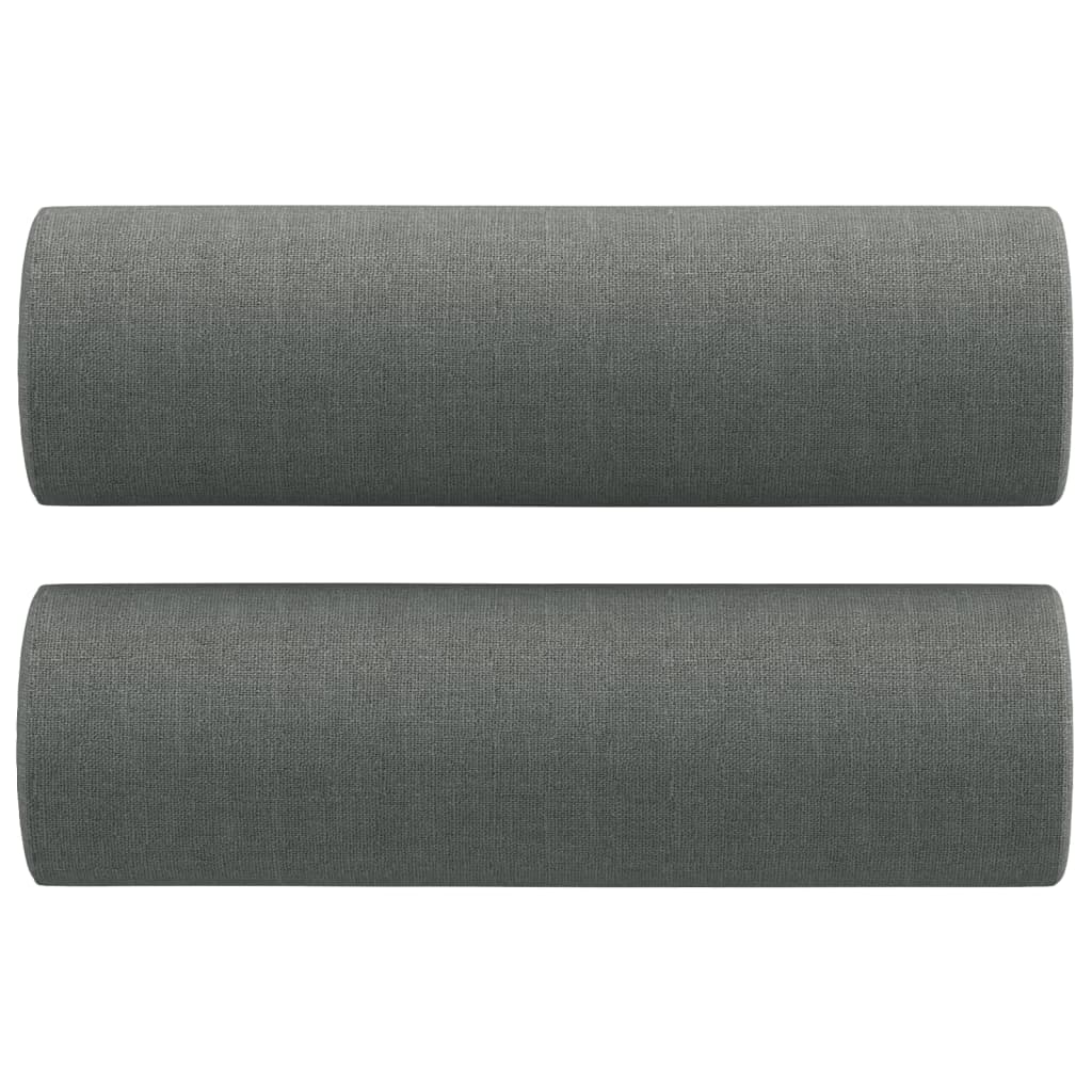vidaXL Sofa Accent Loveseat Couch Sofa Modern Settee with Throw Pillows Fabric-19