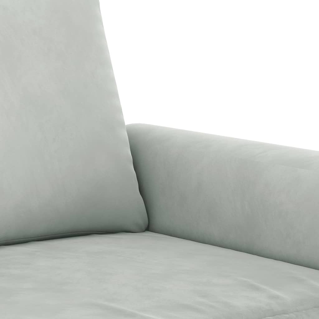 vidaXL Sofa Chair Accent Upholstered Club Armchair for Living Room Velvet-92