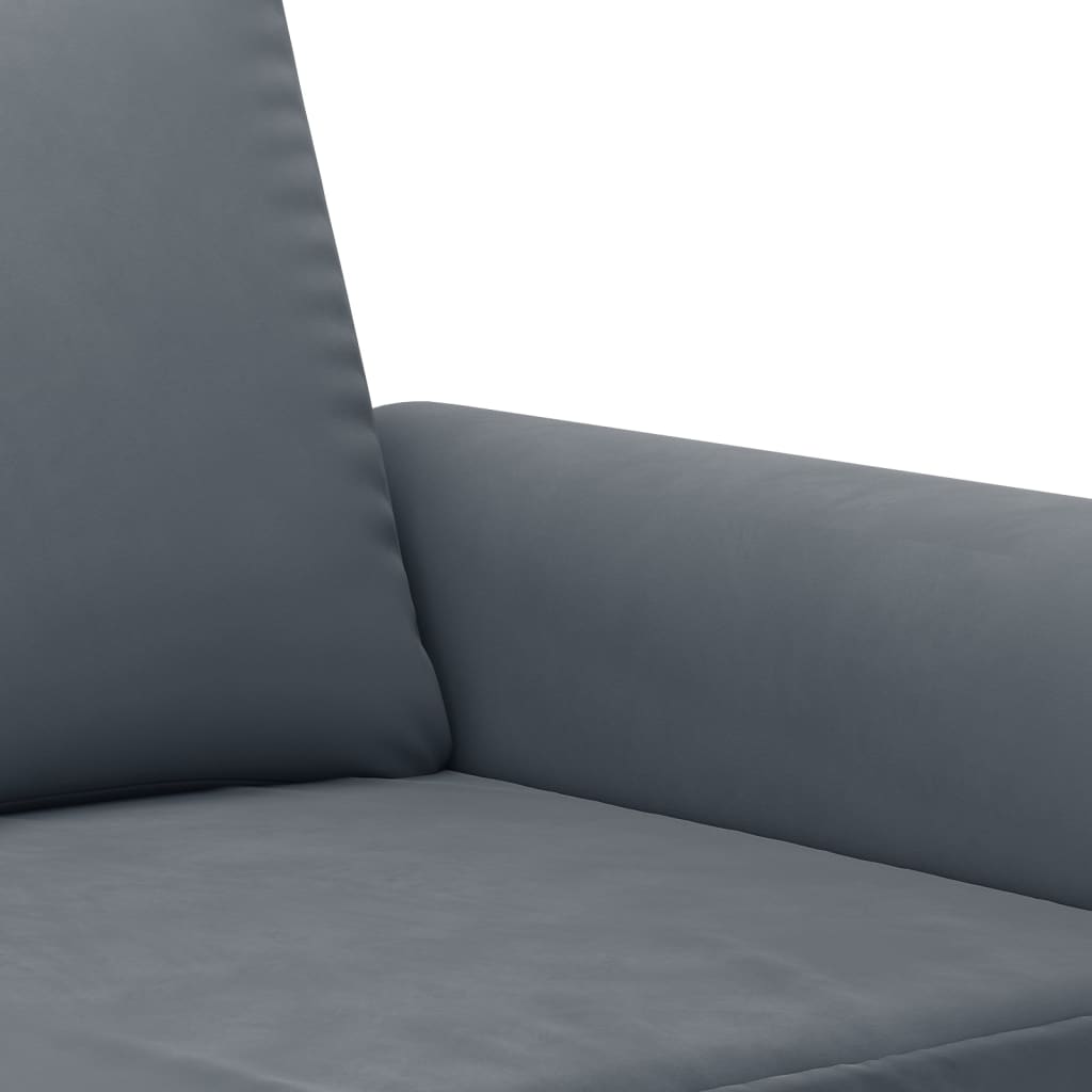 vidaXL Sofa Chair Accent Upholstered Club Armchair for Living Room Velvet-22