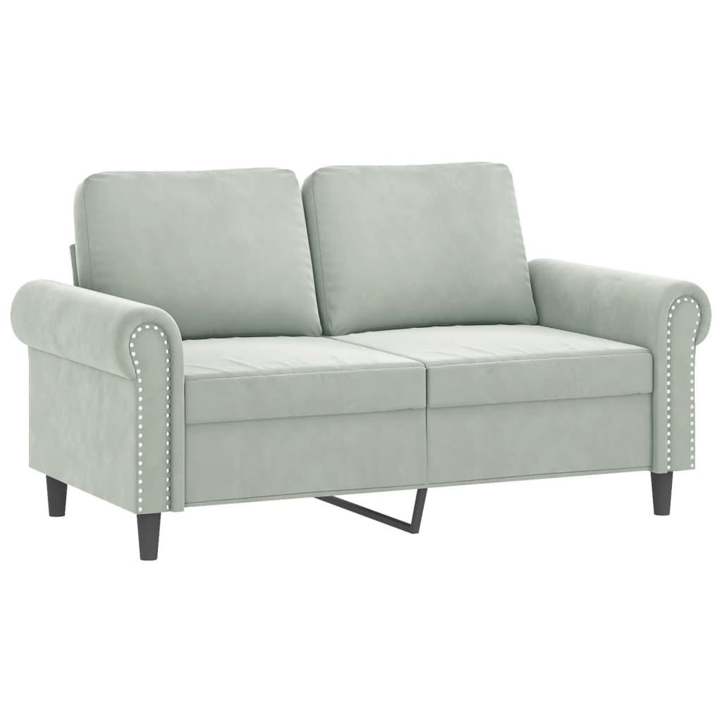 vidaXL Sofa Chair Accent Upholstered Club Armchair for Living Room Velvet-44