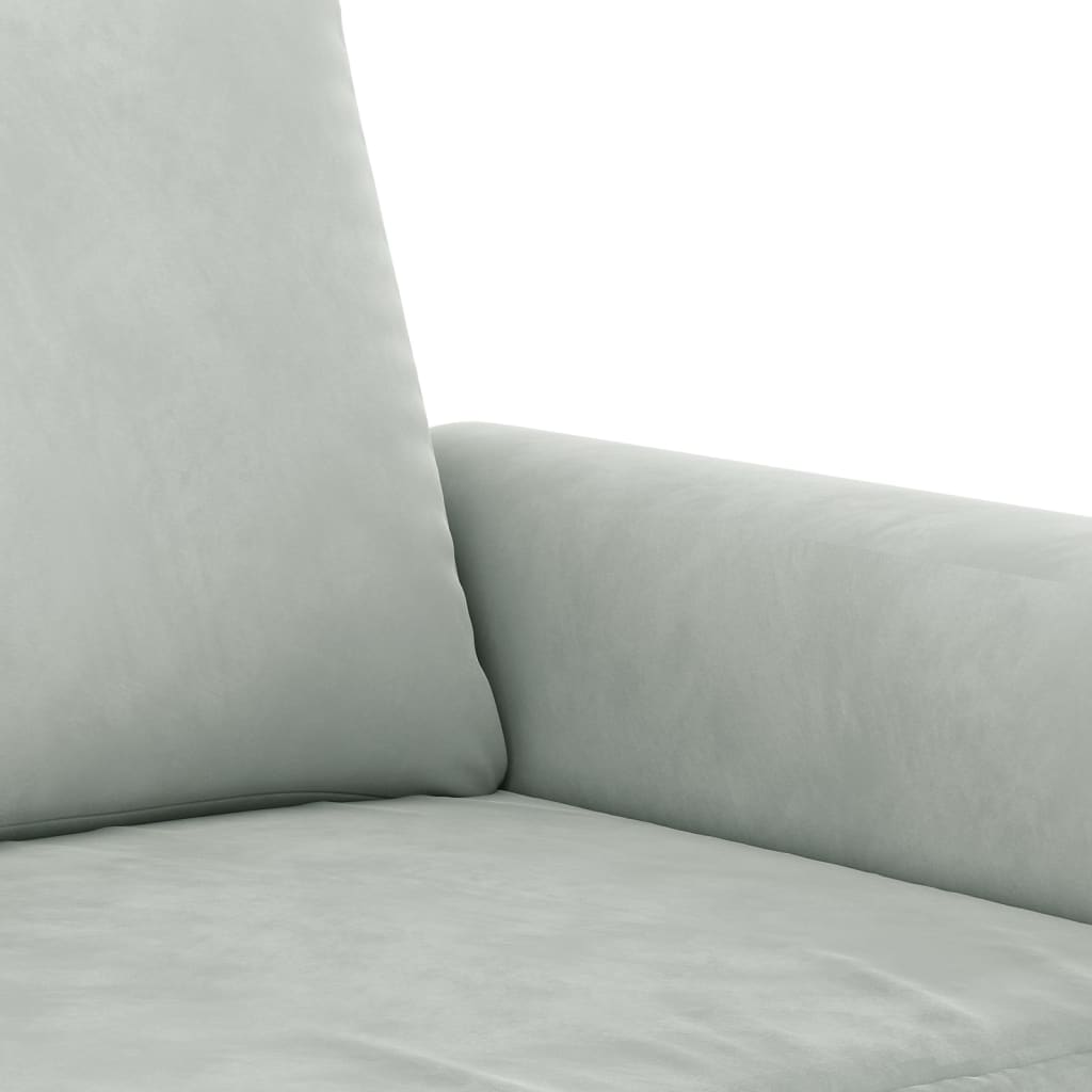 vidaXL Sofa Chair Accent Upholstered Club Armchair for Living Room Velvet-99