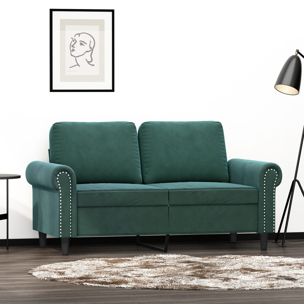 vidaXL Sofa Chair Accent Upholstered Club Armchair for Living Room Velvet-93