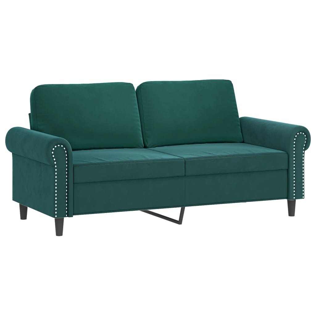 vidaXL Sofa Chair Accent Upholstered Club Armchair for Living Room Velvet-23
