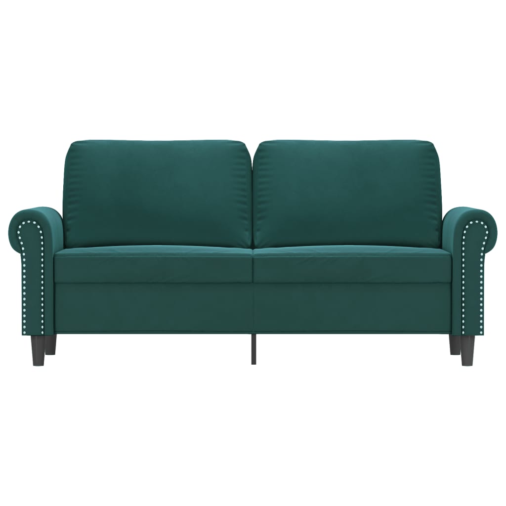 vidaXL Sofa Chair Accent Upholstered Club Armchair for Living Room Velvet-45