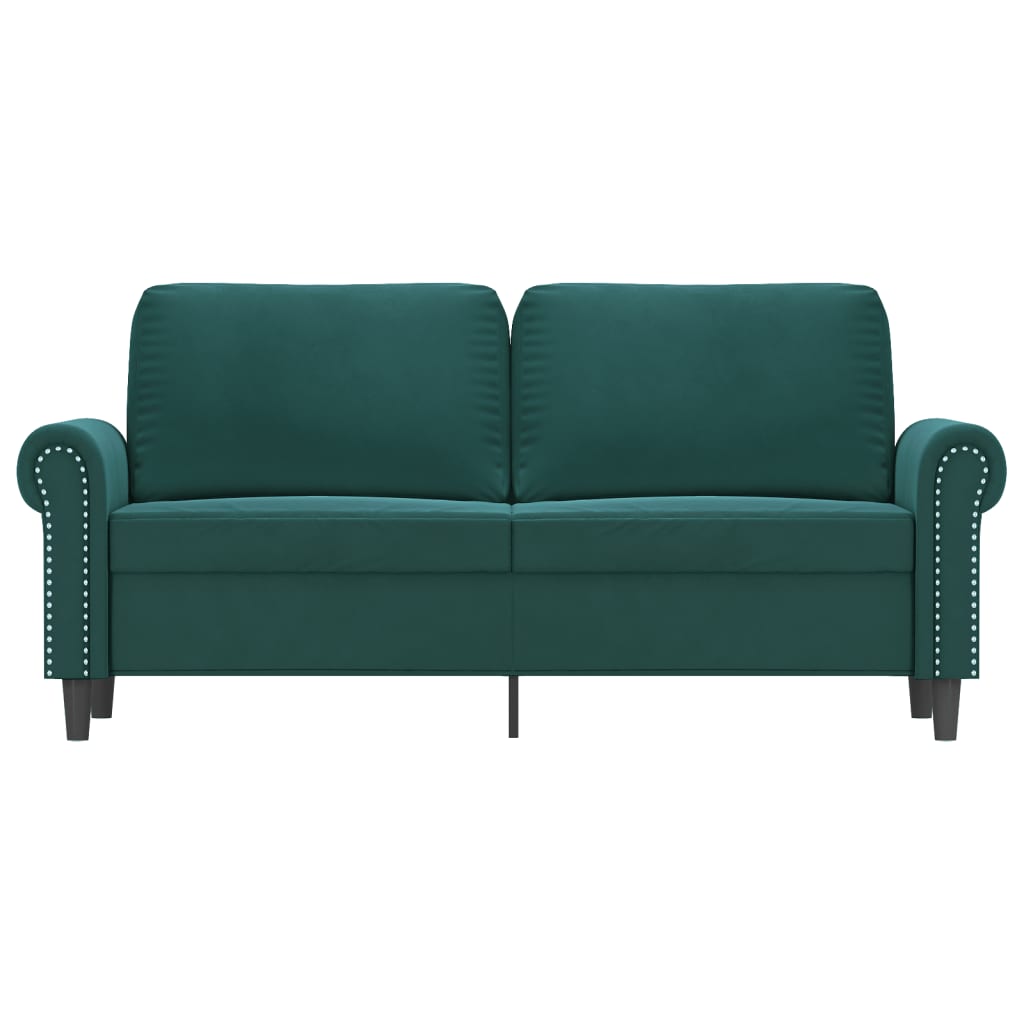 vidaXL Sofa Chair Accent Upholstered Club Armchair for Living Room Velvet-45