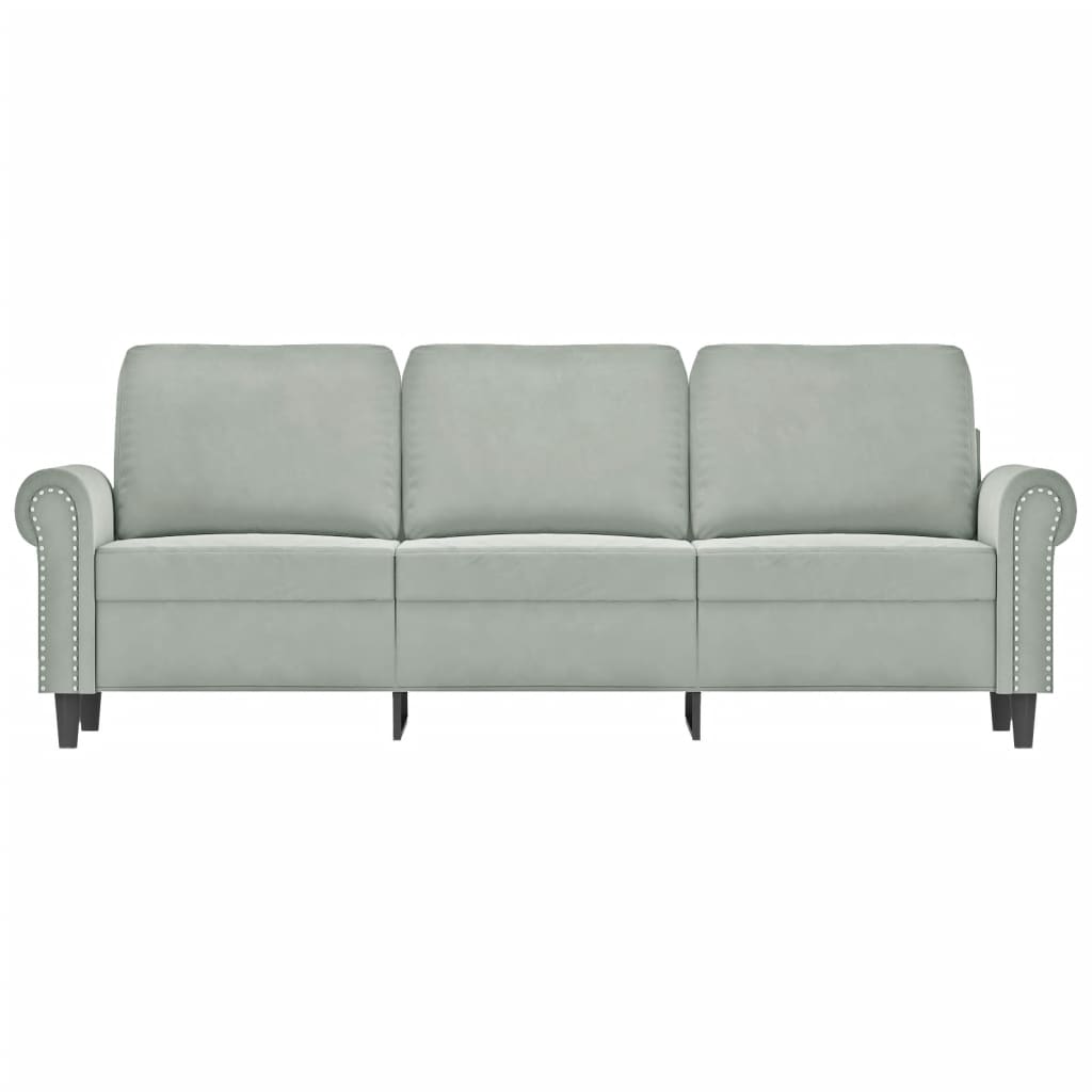 vidaXL Sofa Chair Accent Upholstered Club Armchair for Living Room Velvet-84