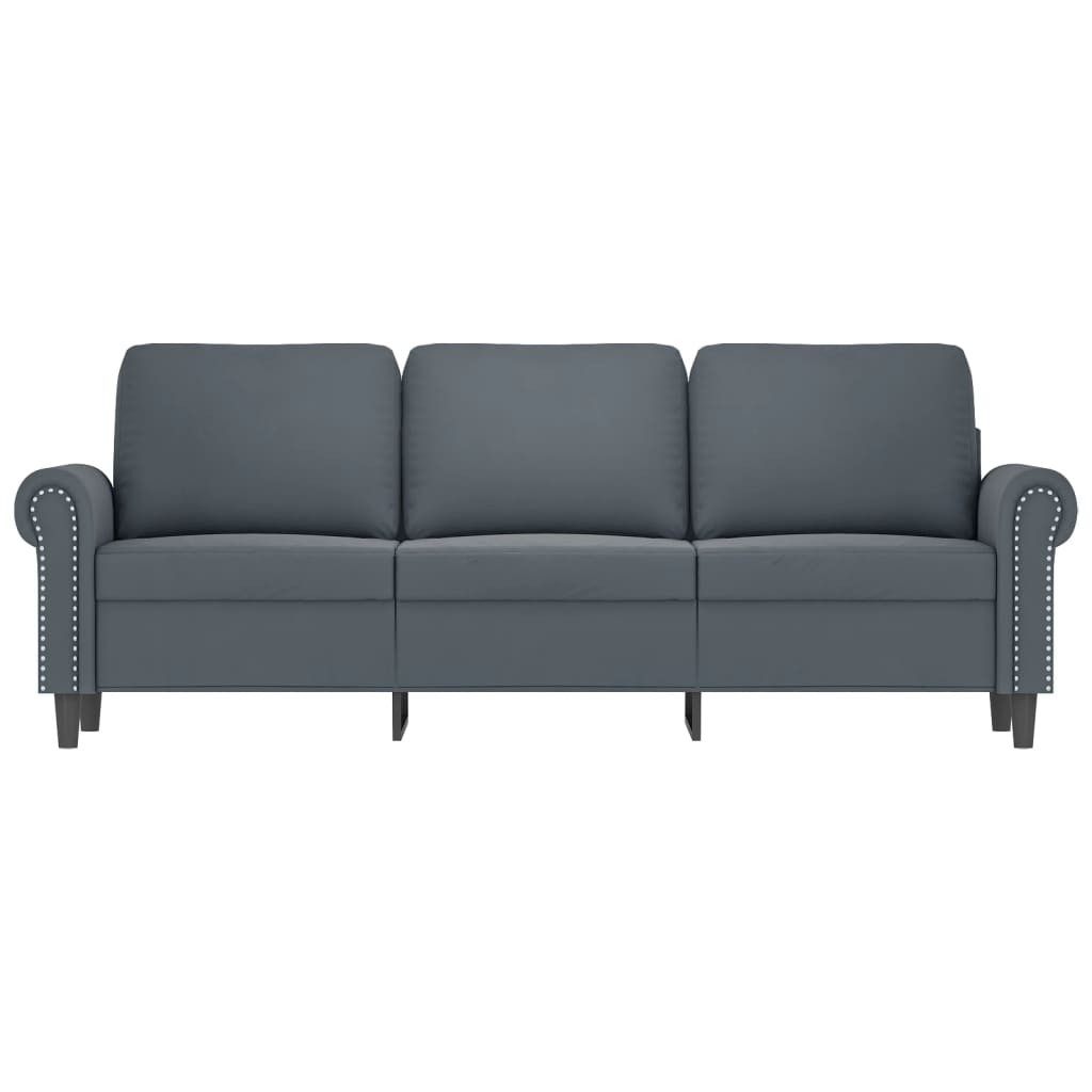 vidaXL Sofa Chair Accent Upholstered Club Armchair for Living Room Velvet-107