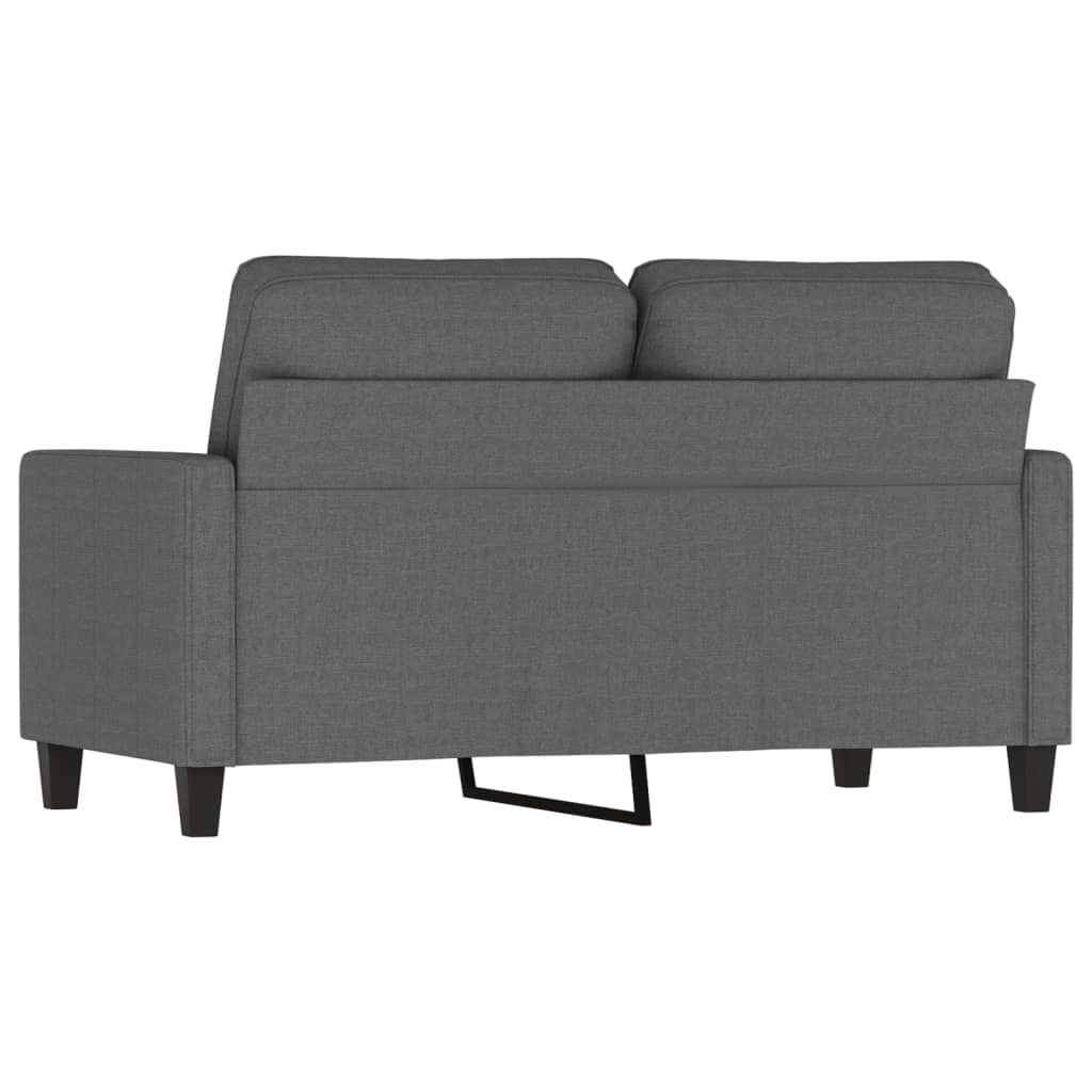 vidaXL Sofa Chair Upholstered Accent Armchair Sofa Comfort Dark Gray Fabric-3