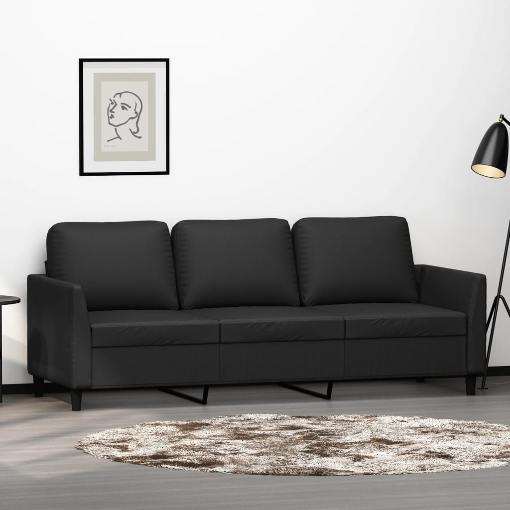 vidaXL Sofa Chair Upholstered Single Sofa Chair for Living Room Faux Leather-7