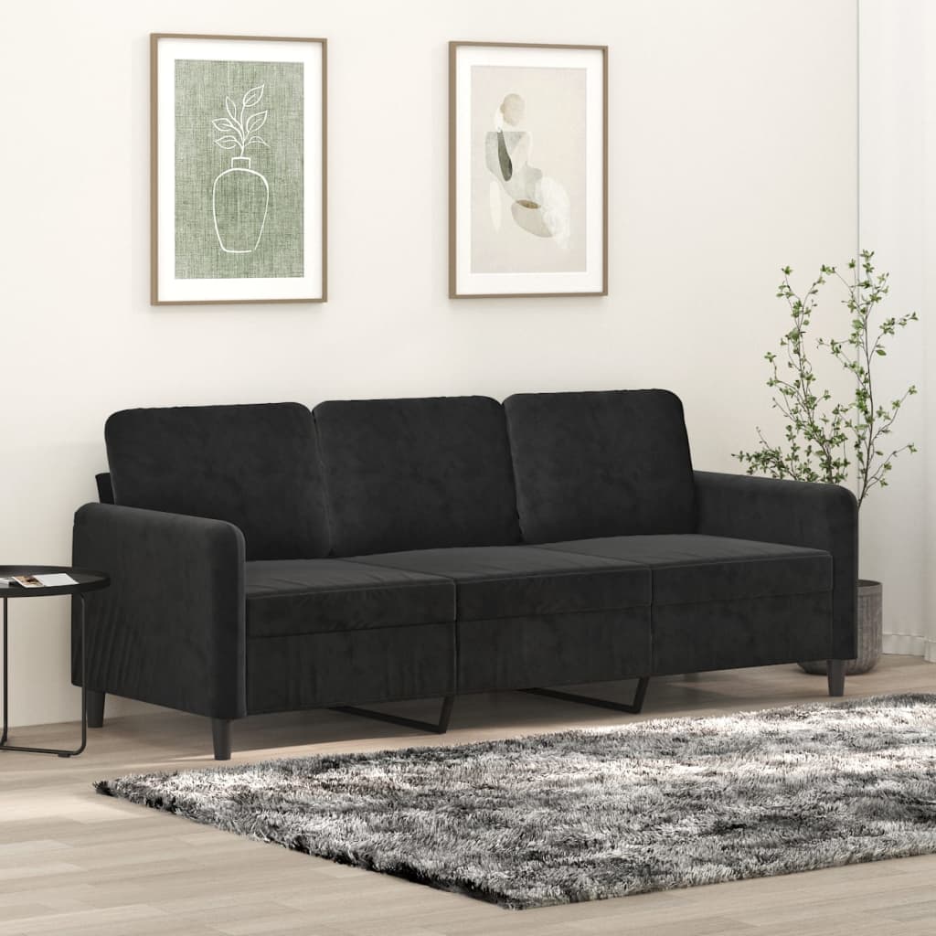 vidaXL Sofa Chair Upholstered Single Sofa Armchair for Living Room Velvet-10