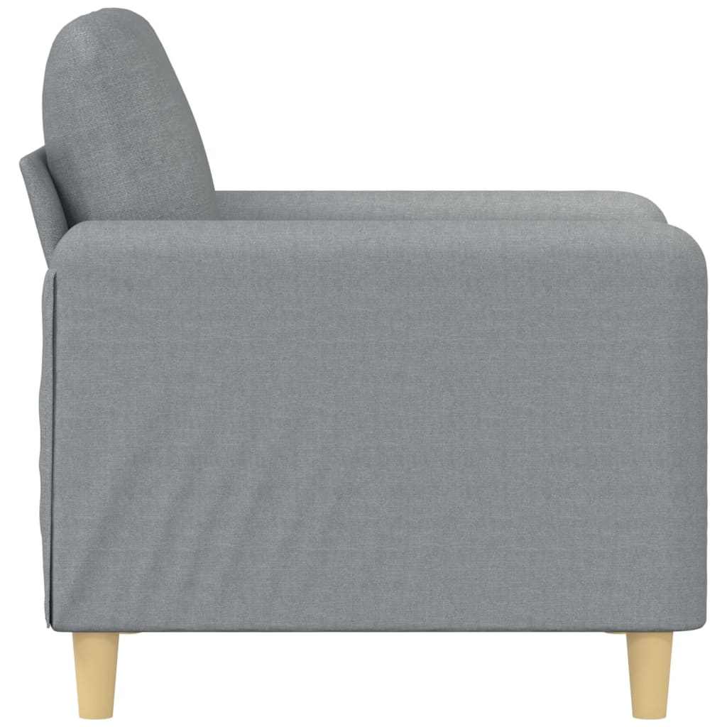 vidaXL Sofa Chair Upholstered Single Sofa Armchair for Living Room Fabric-50