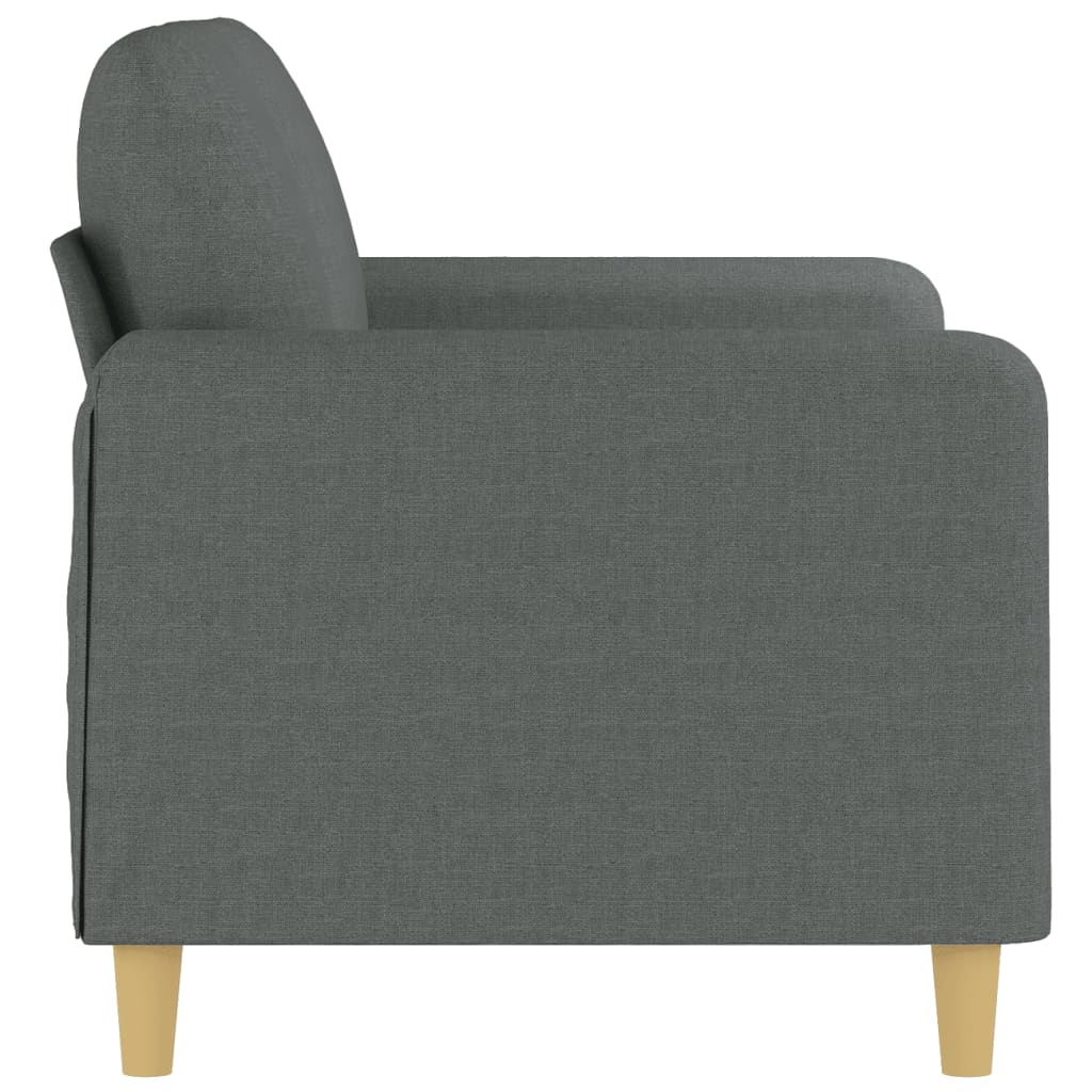 vidaXL Sofa Chair Upholstered Single Sofa Armchair for Living Room Fabric-21