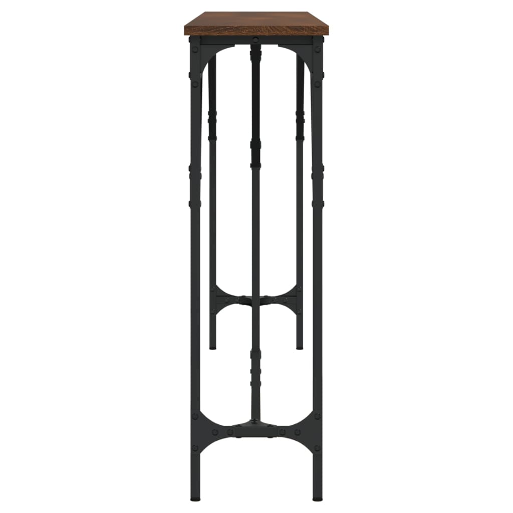 vidaXL Console Table Storage Side Sofa Desk for Living Room Engineered Wood-65