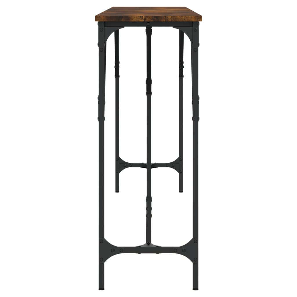 vidaXL Console Table Storage Side Sofa Desk for Living Room Engineered Wood-64