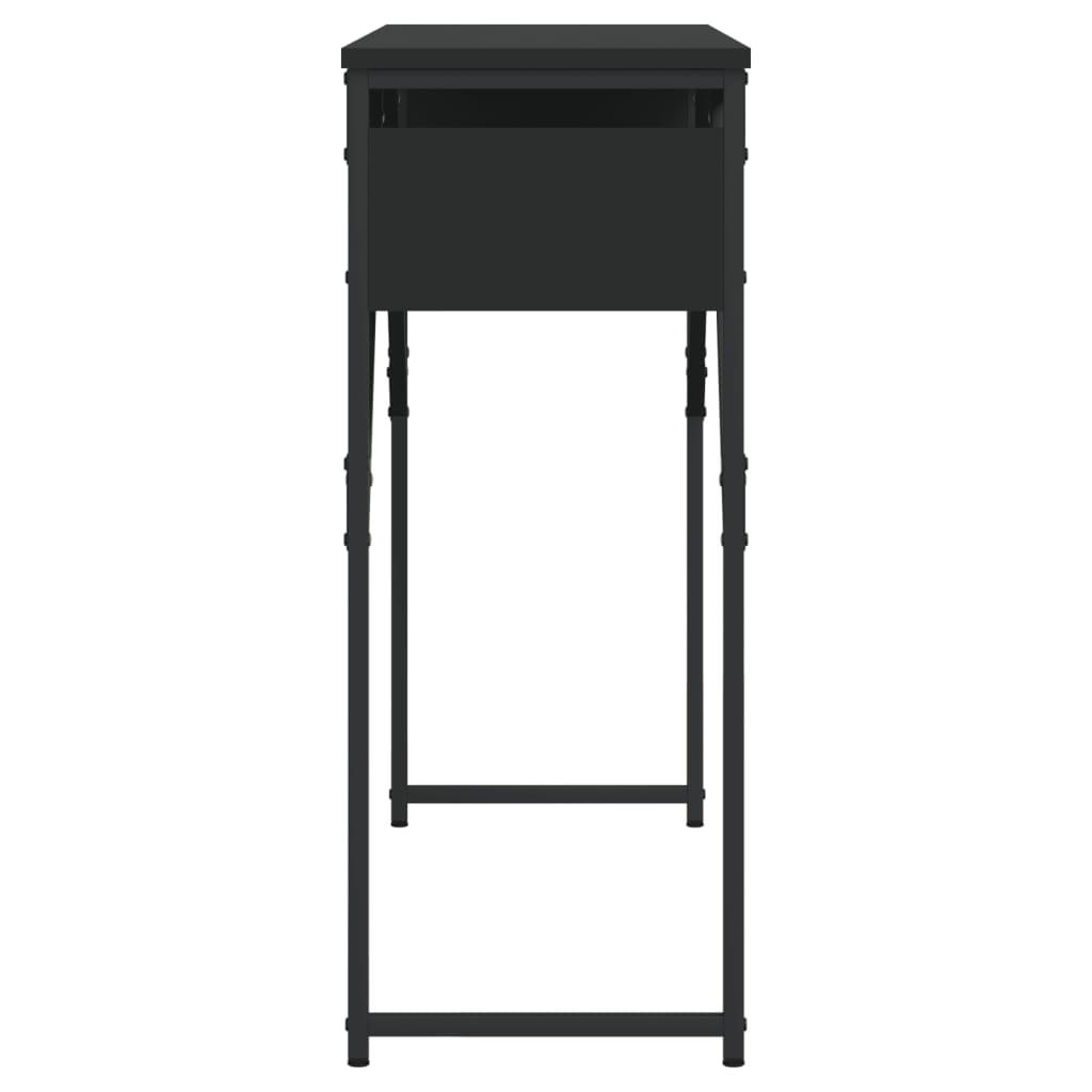 vidaXL Console Table with Shelf Behind Sofa Desk Furniture Engineered Wood-22