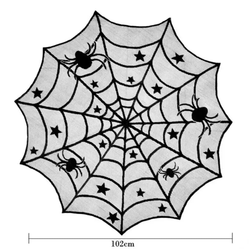 Halloween Party Decoration Spiderweb Table Cloth