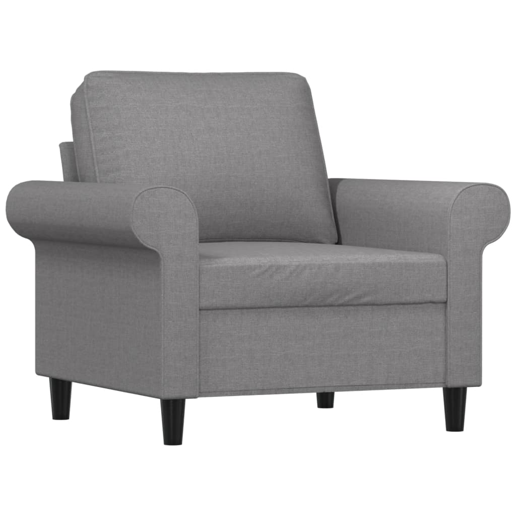 Sofa Chair Living Room Accent Upholstered Chair with Armrest Fabric