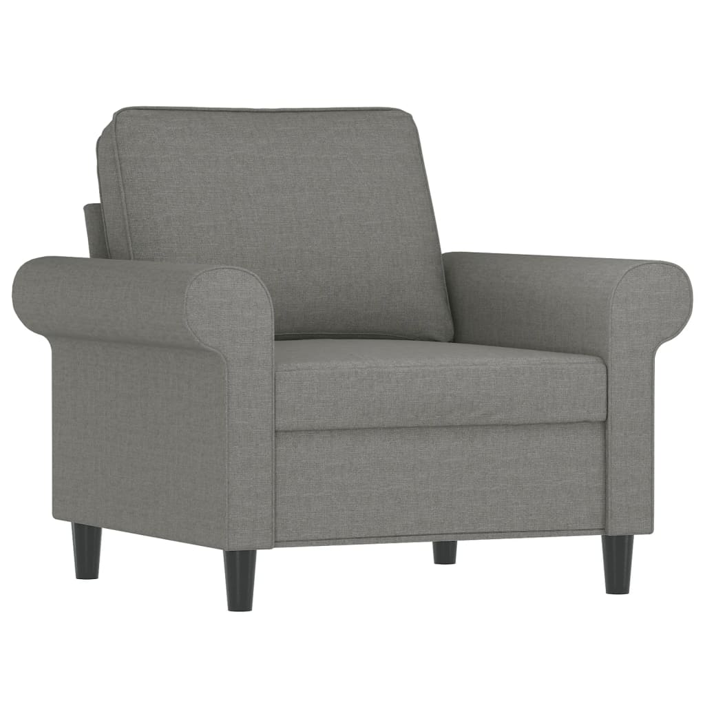 Sofa Chair Living Room Accent Upholstered Chair with Armrest Fabric