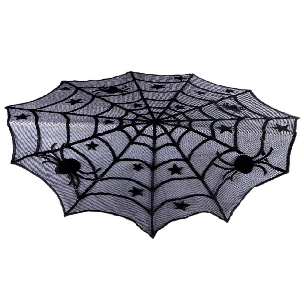 Halloween Party Decoration Spiderweb Table Cloth