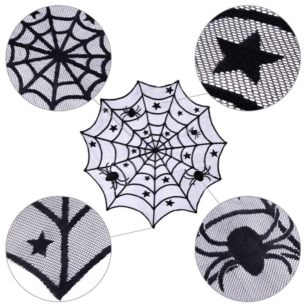 Halloween Party Decoration Spiderweb Table Cloth