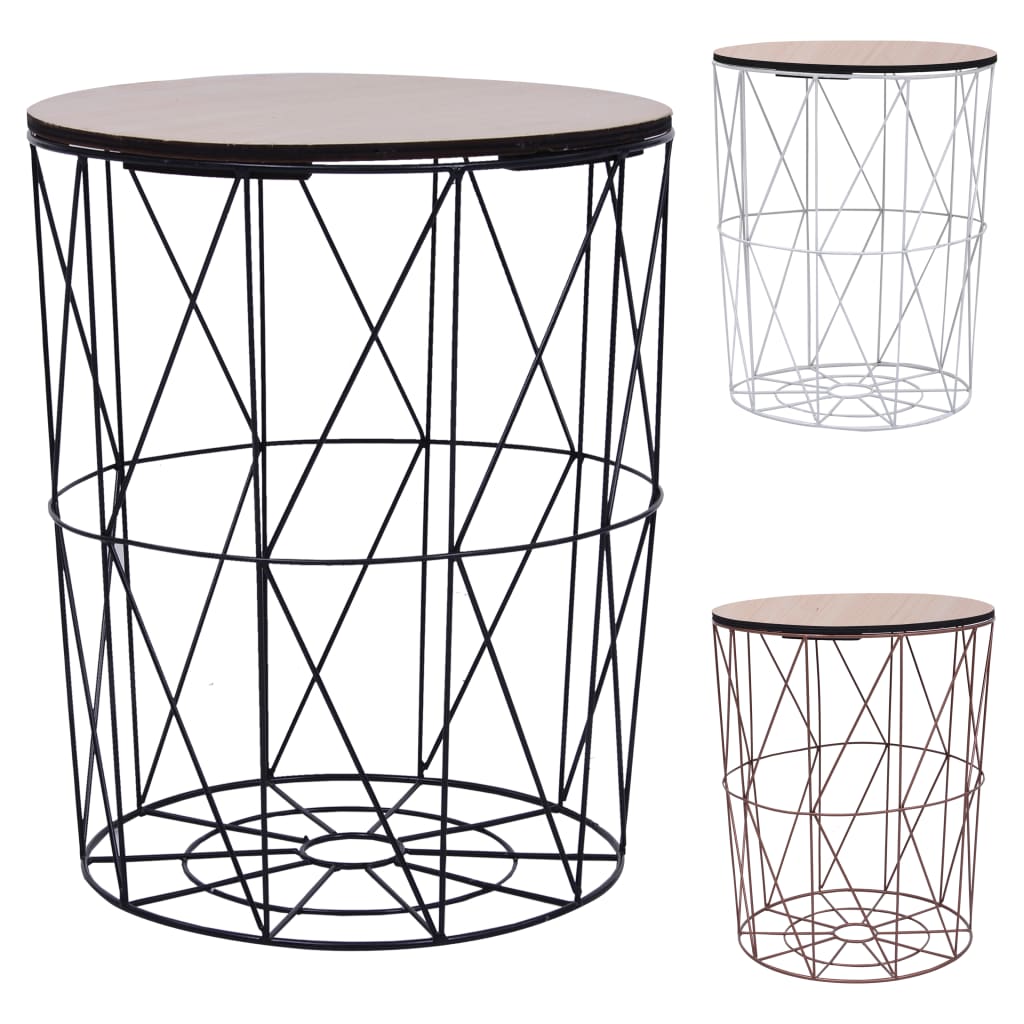 vidaXL Coffee Table Round End Table Side Sofa Table Living Room Furniture-10