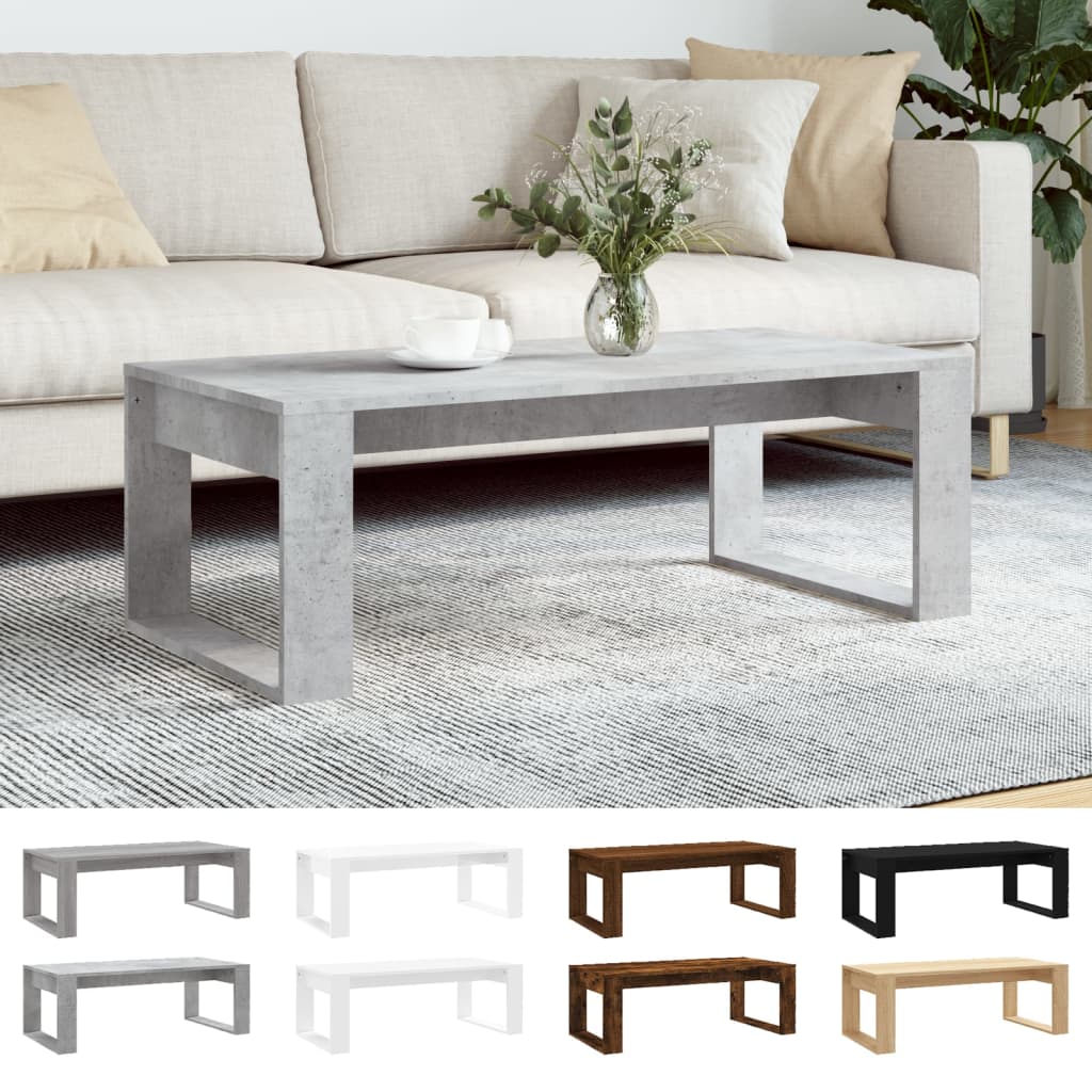vidaXL Coffee Table Accent Couch Side Table for Living Room Engineered Wood-26