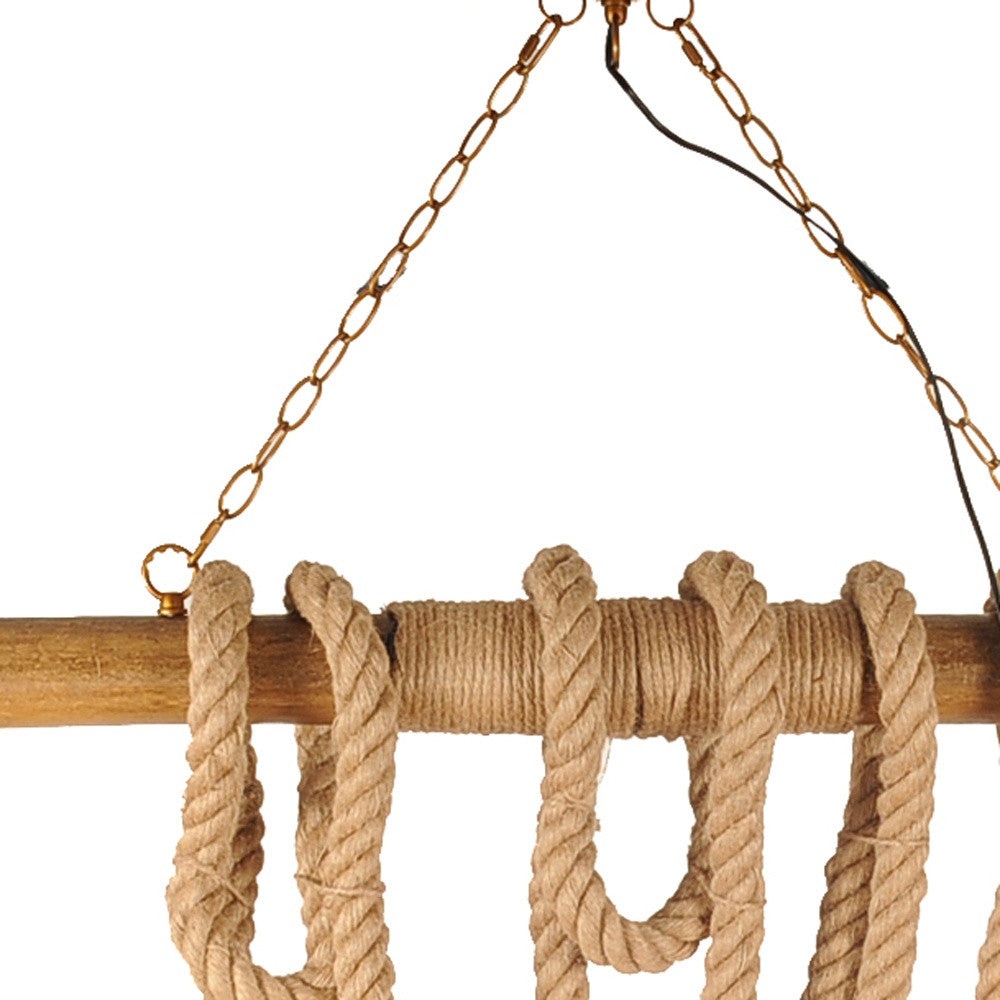 5" X 30" X 50" 6 Bulbs Medusa Pendant Lamp