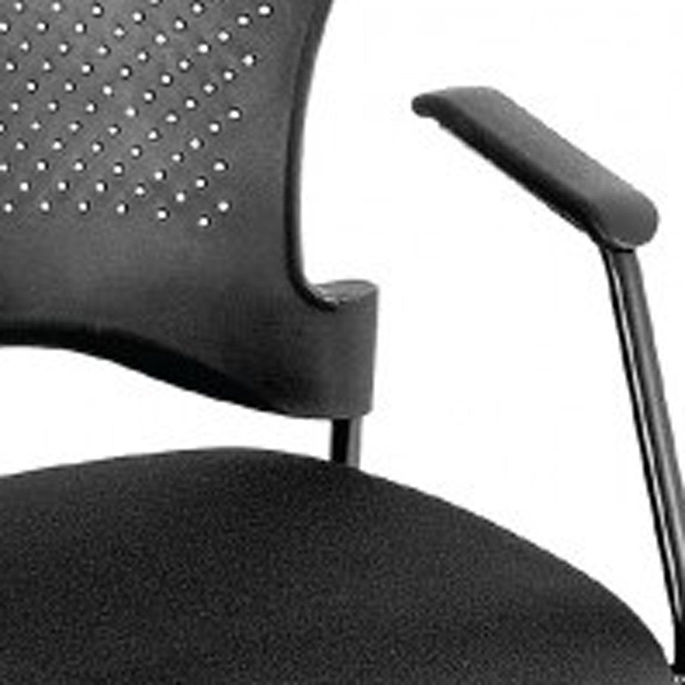 Black Plastic Office Chair
