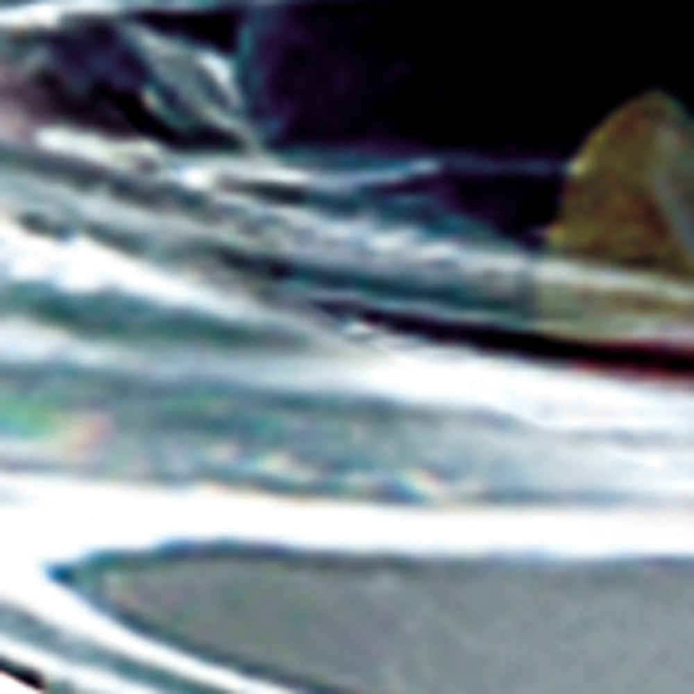 6" Clear Mouth Blown Crystal Biscuit Jar